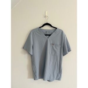 Figs Dusty Blue Women's Top